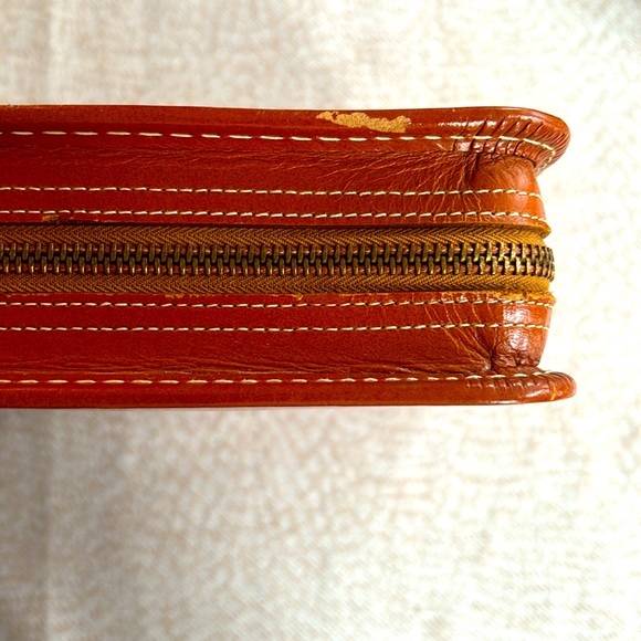 Men’s leather travel case from the 1950s genuine top grain cowhide USA - Picture 6 of 16